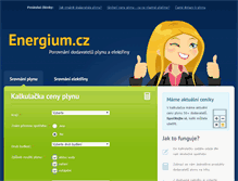 Tablet Screenshot of energium.cz
